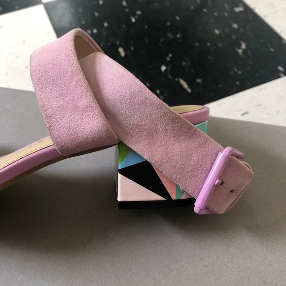 Katy Perry Margot Strappy Purple Sandals (run big) - Picture 13 of 16